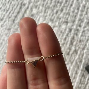 Brandy Melville Jewelry - Gold triangle bracelet Brandy Melville Jewelry - Gold triangle bracelet